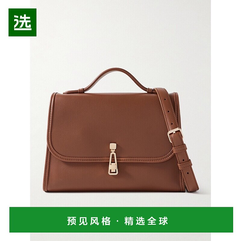 1h可退 香港直邮Gabriela Hearst 女士 Leonora 中号皮革手提包 G