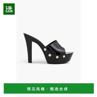 1h可退 香港直邮Paris Texas 女士 Consuelo 漆皮防水台凉拖 PX97