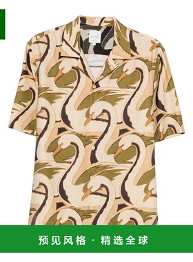 香港直邮PAUL SMITH 男士衬衫 M1R905UV0295210 SS2026 黄色