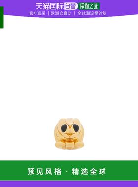 欧洲直邮Loewe罗意威金属小虾骰子金色精巧时尚珐琅饰面精致