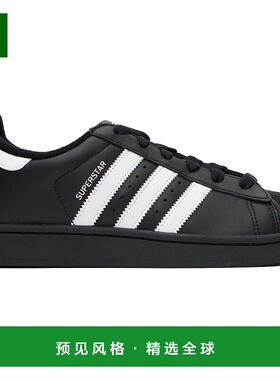 1h可退 香港直邮Adidas Originals 男士 黑色 Superstar II 运动