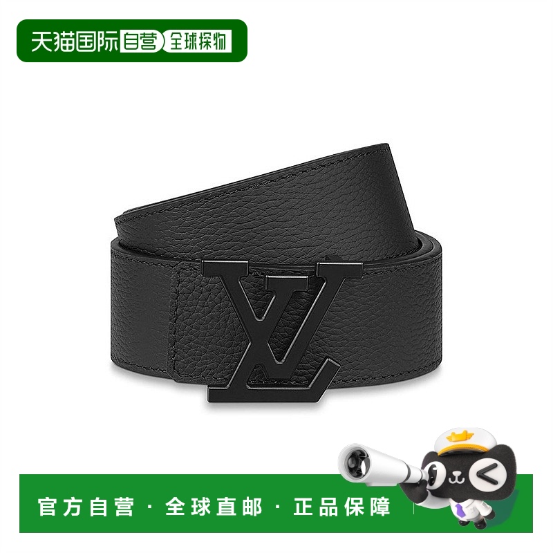 自营1h可退 欧洲直邮Louis Vuitton路易威登23新款 男黑色哑光3.5