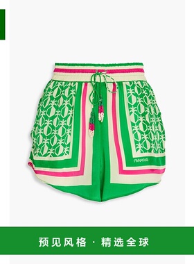1h可退 香港直邮FARM RIO 女士 精饰印花双绉短裤 315322PINEAPPL