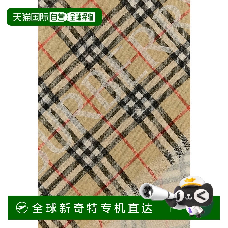 1h可退 欧洲直邮burberry 女士 围巾披肩