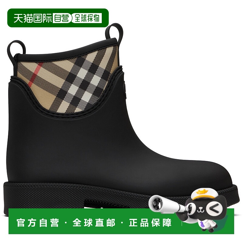 1h可退 香港直邮Burberry 巴宝莉 女士 黑色 Rubber Marsh Stamp