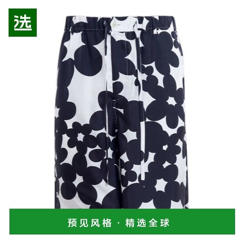 香港直邮Marni 印花百慕大短裤 PUMU0291A1UTSG26休闲裤