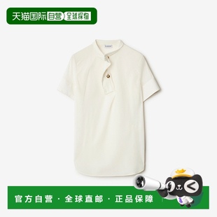 欧洲直邮Burberry 丝质上衣流行穿搭显瘦透气舒适百搭 2025新品