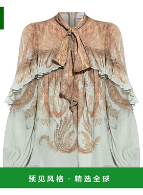 香港直邮Zimmermann 长袖衬衫 5181TF252泡泡袖