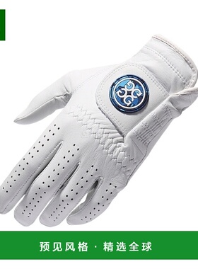韩国直邮Gfore舒适手套白色透气防水耐磨魔术贴GMG000001-S/PAT