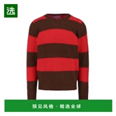 针织衫 香港直邮HOWLIN 男士 SHAGGYBEARCHUNKYSTRIPESMOCHABOOM