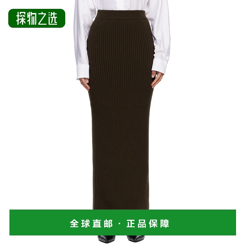 香港直邮MaxMara 麦斯玛拉 女士 绿色 Boris 半身裙 2521306093