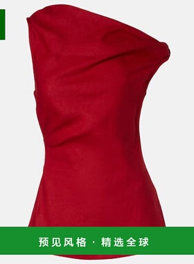 1h可退 香港直邮FAITHFULL THE BRAND 女士 Suis 单肩亚麻上衣