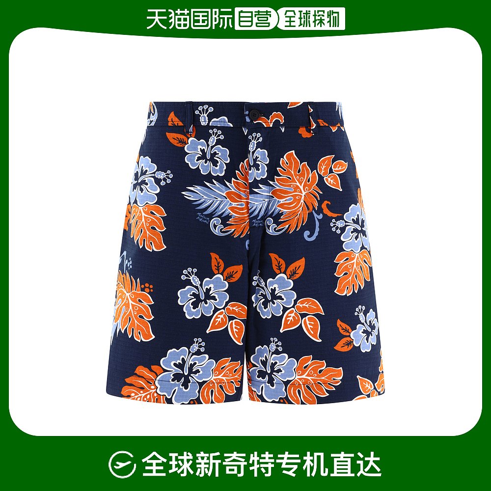 1h可退 欧洲直邮MAISON KITSUNÉ 男士短裤MM01402WW4016O492