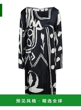 【美国直邮】LIVIANA CONTI女士连衣裙长袖缎面修身时尚 优雅自然