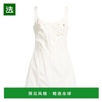 1h可退 香港直邮Elisabetta Franchi 女士 短款连衣裙 white白色