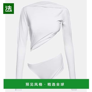 香港直邮Jacquemus Carozzu 女士 Body 网纱连体衣吊带 1h可退