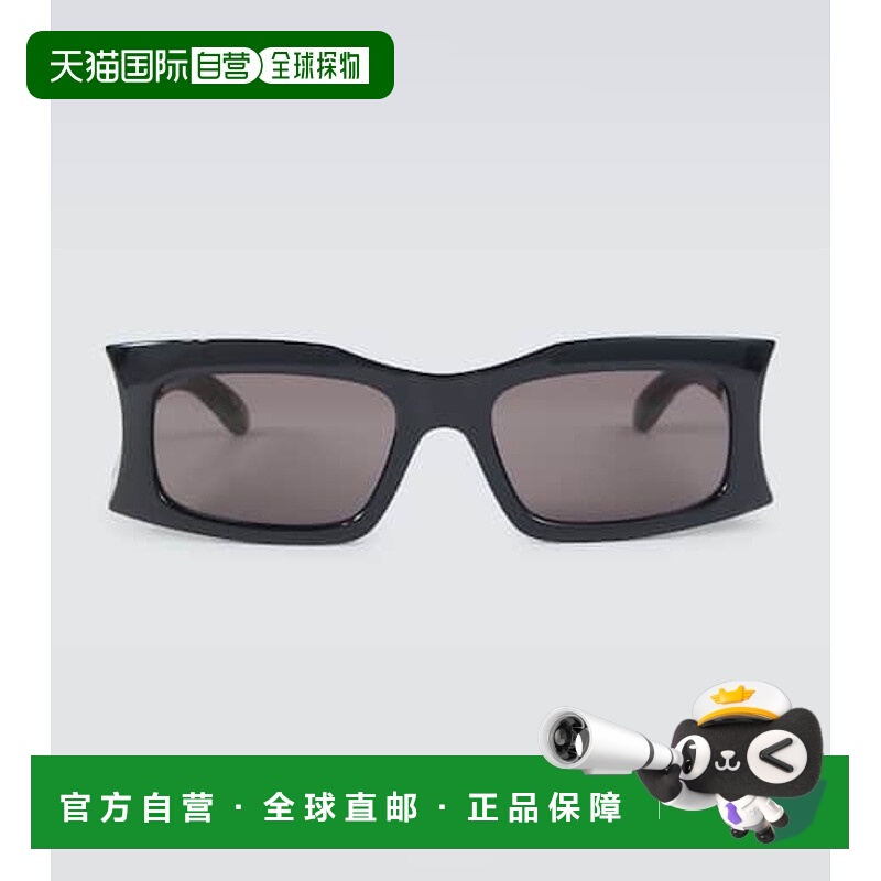 1h可退 香港直邮Balenciaga 巴黎世家 男士 矩形太阳眼镜