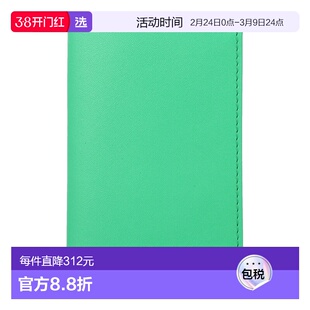 1h可退 香港直邮comme des garcons 川久保玲 女士 皮革二摺钱包