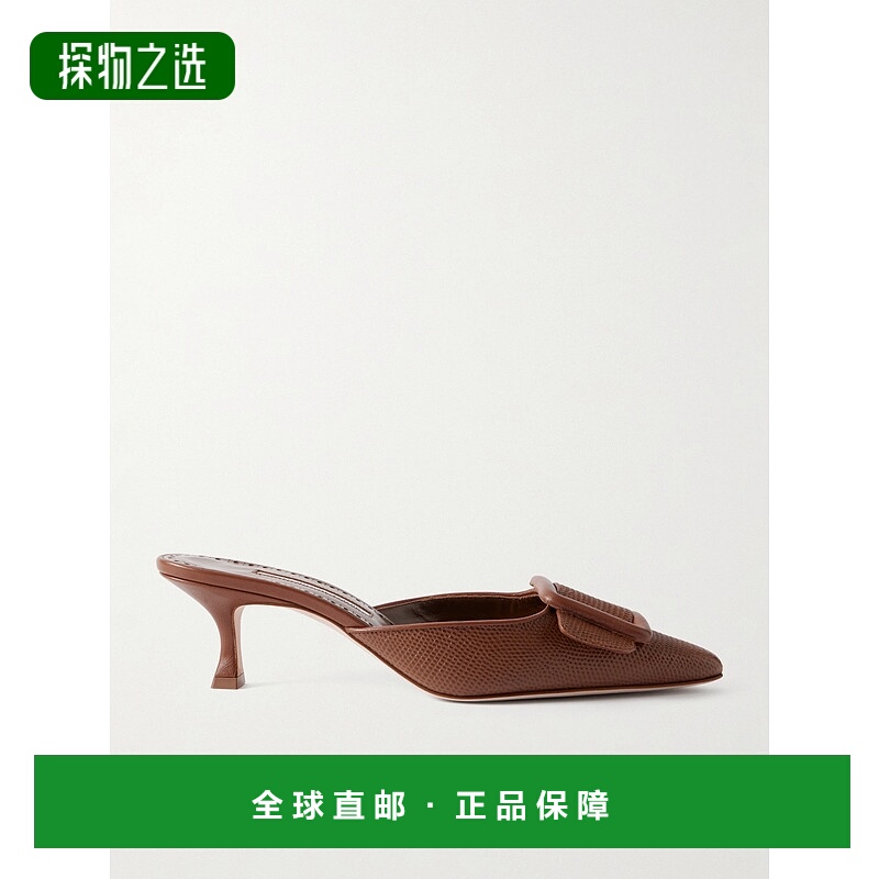 MANOLO BLAHNIK 莫罗·伯拉尼克 女士 Maysalebi 50 蜥蜴