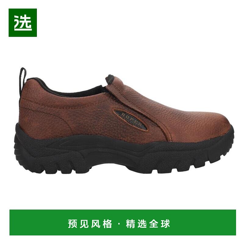 1h可退 【美国直邮】roper 男士 时尚休闲鞋真皮皮鞋足下工业 品 - 实物图