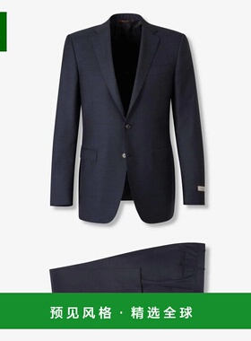 香港直邮Canali 男士西服套装 19220938R33 AW2025 黑色