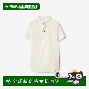 2025新品 欧洲直邮Burberry 丝质上衣流行穿搭显瘦透气舒适百搭
