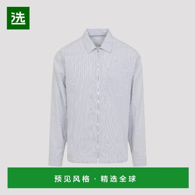 香港直邮PRADA 男士衬衫 SC855SOOO189FF022X SS2026 蓝色