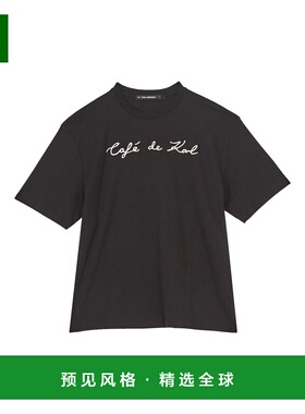 香港直邮KARL LAGERFELD 女士T恤 A2W17088999 AW2025 黑色