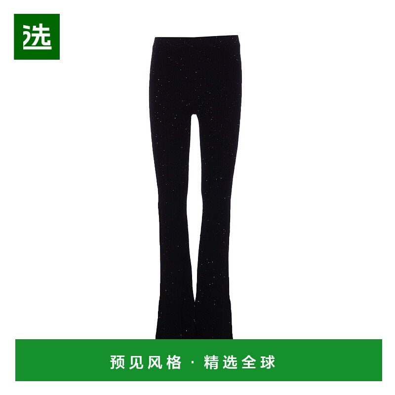 1h可退 香港直邮Pinko 品高 女士 'Ibiza' 长裤 105880A2PM羊毛