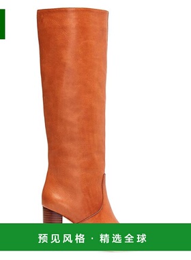 1h可退 【美国直邮】Loeffler Randall Goldy 膝盖高真皮靴 女鞋