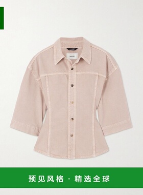 1h可退 香港直邮Haikure 女士 Lilas 牛仔布衬衫 HEW06084GF146PX