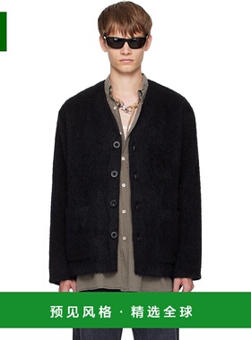 1h可退 香港直邮Our Legacy 男士 黑色开衫 M4206CBM 舒适时尚