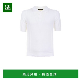 1h可退 香港直邮Tagliatore 男士 CLOTHING AND POLOS 白色T恤T恤