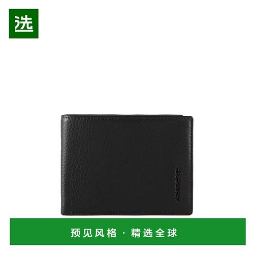 香港直邮PIQUADRO 女士钱包 PU257MOSRN AW2025 黑色 PORTAFOGLIO