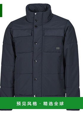 欧洲直邮G-Star Raw 男士 FOUNDATION PDD JKT 羽绒服 海蓝色