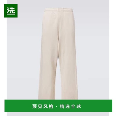 1h可退 香港直邮Entire Studios 男士 棉质抓绒运动裤 white白色