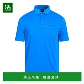 香港直邮Armani blue蓝色 Exchange 1h可退 男士 Polo衫 舒适时尚