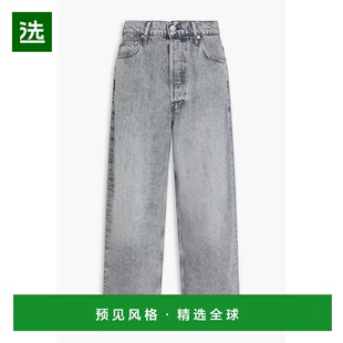 1h可退 香港直邮mother 女士 Main Course Nerdy 高腰阔腿牛仔裤