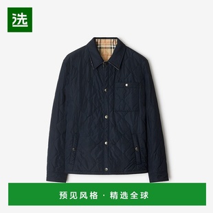 博柏利长袖 衬衫 格纹外套 男士 欧洲直邮burberry