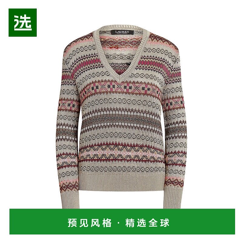 香港直邮Lauren Ralph Lauren 女士 毛衣 green绿色 舒适时尚