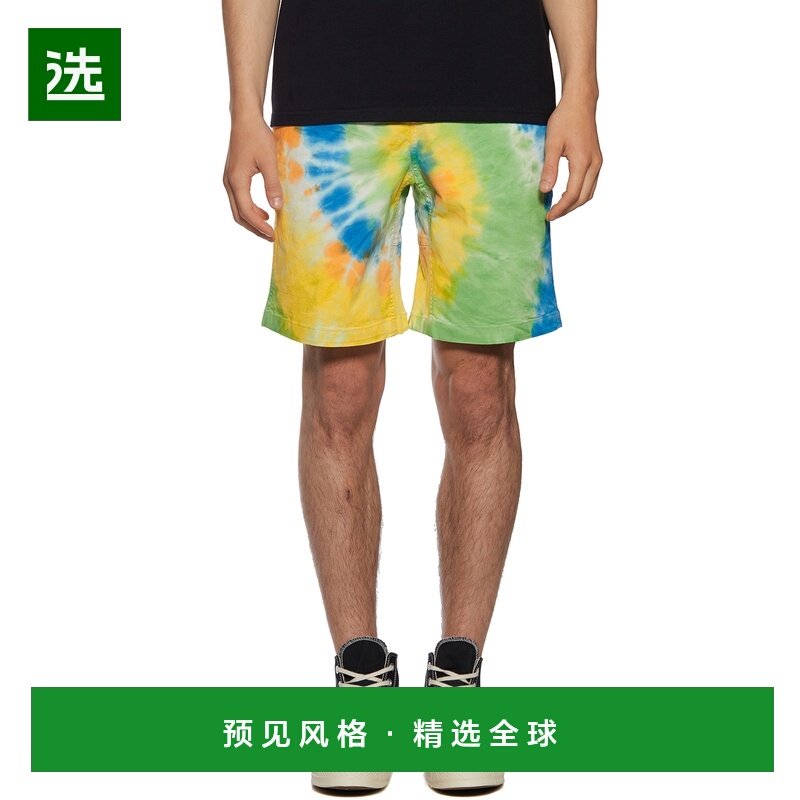 1h可退 香港直邮Gramicci 小野人 男士 WS 扎染短裤 BGLP21S071OR,男装,休闲裤,淘宝优惠券,粉丝福利购,淘宝优惠卷