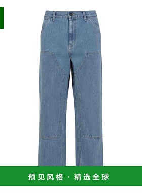 香港直邮CARHARTT 男士牛仔裤 I0326990112 SS2025 蓝色 Double K