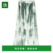 香港直邮Alberta Ferretti 女士 1h可退 天鹅绒长裤 A03096645037