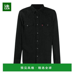 1h可退 香港直邮LEVI'S 男士衬衫 857440002 SS2025 黑色 SHIRT