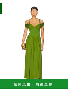 1h可退 香港直邮Simkhai 女士 Amarantha 露肩连衣裙 3251149D