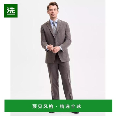 1h可退 【美国直邮】perry ellis 男士 休闲西装