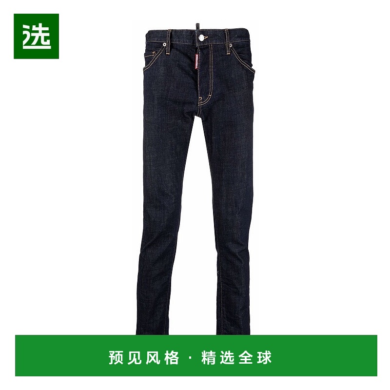 1h可退 香港直邮Dsquared2 二次方 男士 五口袋牛仔裤 S74LB1134S