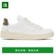 白色 美国直邮 1h可退 VEJA 卡其色 缝线皮革运动鞋