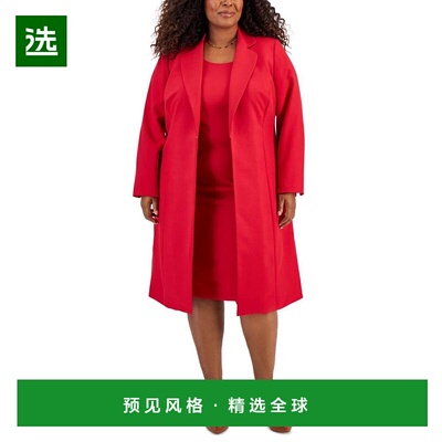 1h可退 【美国直邮】le suit 女士 连衣裙高端显瘦时尚减龄小众流