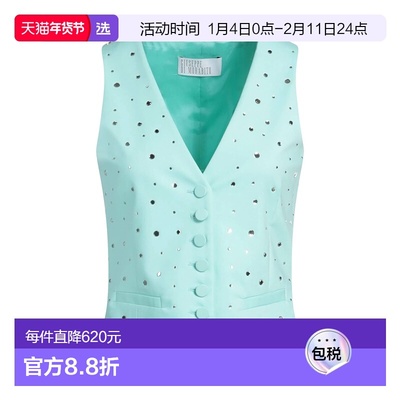 1h可退 香港直邮Giuseppe Di Morabito 女士 背心 green绿色 舒适